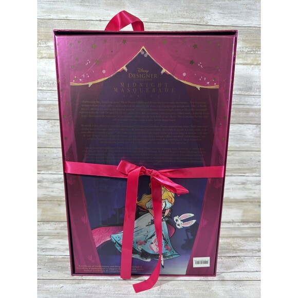 Disney Alice In Wonderland & Queen Of Hearts Midnight Masquerade Dolls Bundle - Picture 5 of 9